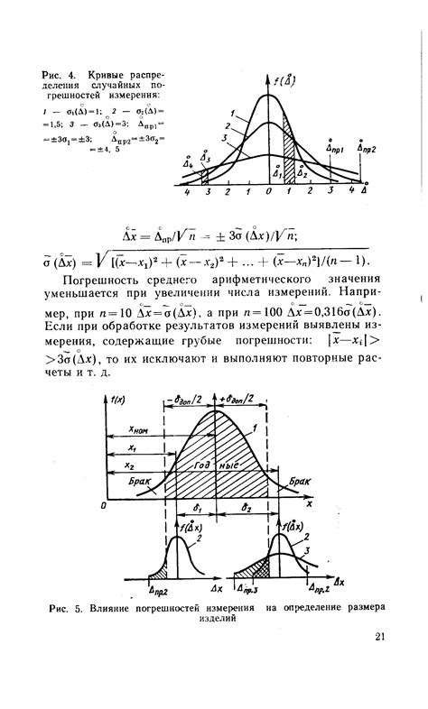 Влияние погрешностей измерений на получаемые результаты эксперимента