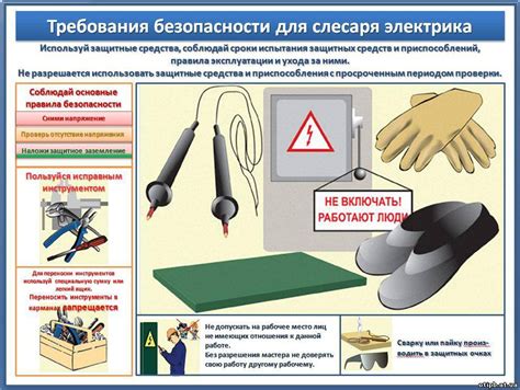 Безопасность при отключении электрического соединения с помощью выключателя