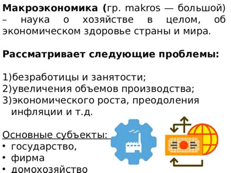 Важность и основные составляющие производства в экономическом контексте