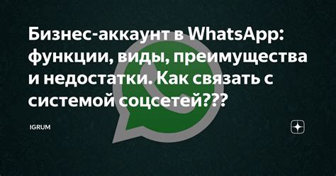 Важные функции WhatsApp и их преимущества