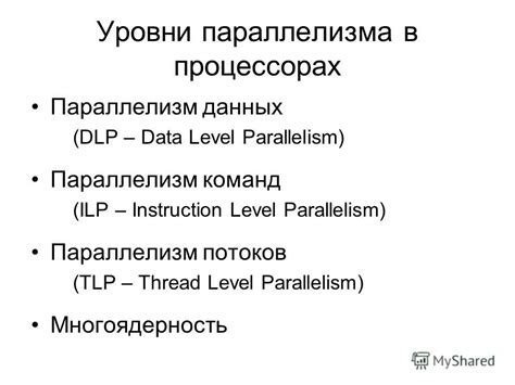 Влияние количества потоков на параллельную обработку данных