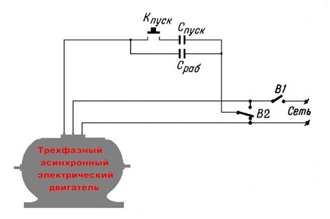 Влияние параметров ёмкости конденсатора на работу электродвигателя с напряжением 220 Вольт