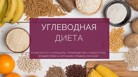 Воздействие низкой поглощаемости углеводов на организм