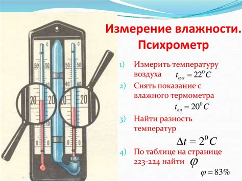 Возможные последствия относительной влажности на металлические предметы