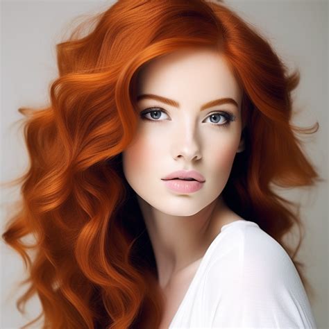 Выбор оттенка волос: как определить свой идеальный рыжий цвет