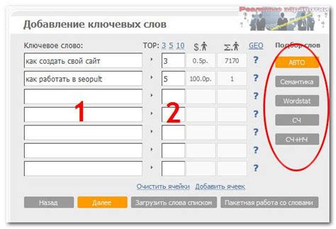 Добавление сайта в Seopult: шаг за шагом на пути к успешному продвижению