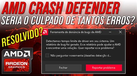 Зачем может понадобиться отключение системы защиты от сбоев AMD Crash Defender