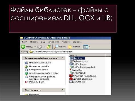 Значение библиотеки с расширением .dll в программировании