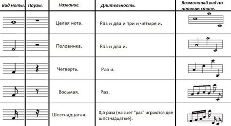 Значение и функции нот в музыке