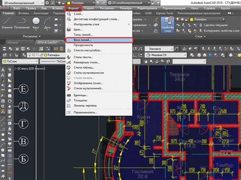 Значение повышения толщины контуров в AutoCAD