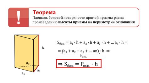 Значимость формулы для вычисления высоты геометрической призмы