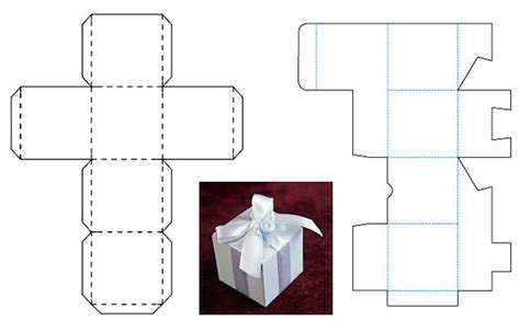 Идея 3: Подарочная коробка из ткани