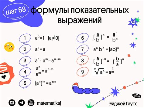 Изготовление показательных выражений с применением математических формул и условных операторов