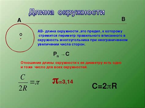 Изучение концепции периметра окружности