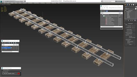 Инструменты для формирования горной местности в 3ds max