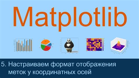 Использование библиотеки Matplotlib для отображения координатной плоскости