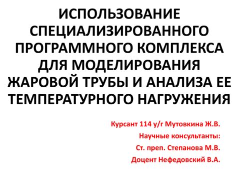 Использование специализированного программного решения