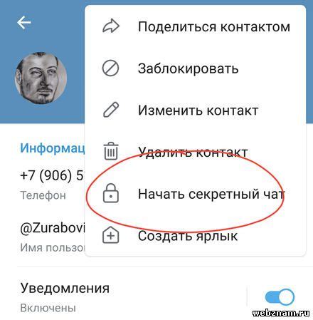 Использование уникального идентификатора для поиска пользователя в приложении Telegram