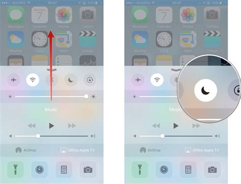 Использование функции "Не беспокоить" для решения проблемы с постоянным подсветкой экрана на новом iPhone