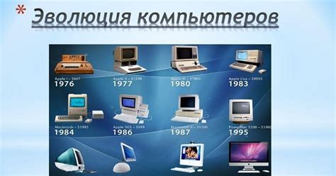 История развития компьютеров: от зарождения до популяризации