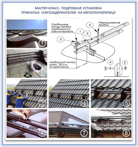 Как безошибочно установить снегозадержатели на крышу: шаг за шагом