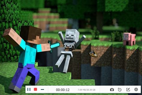 Как создать запись игрового процесса в Minecraft