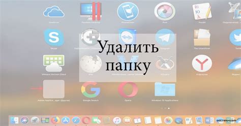 Как сформировать пустую директорию на устройстве Mac?