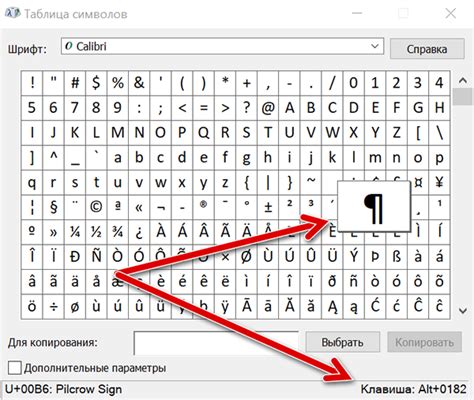 Краткое руководство по применению символов на виртуальной платформе