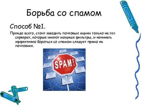 Методы борьбы с нежелательными сообщениями: рекламой и спамом