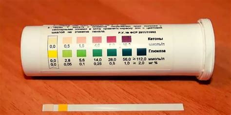 Метод полосок для измерения содержания кетонов: удобство и эффективность