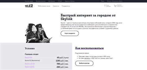 Мобильный резервный доступ к сети от Теле2 для домашнего использования