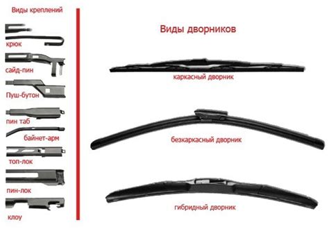 Монтаж современных и эффективных дворников на автомобиль классической модели