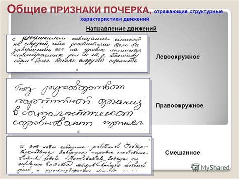 Направление наклона почерка справа налево: подлинные факты и распространенные заблуждения