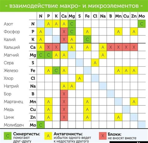 Негативное воздействие сочетания селена и железа