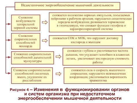 Негативные изменения в оформлении и функционировании