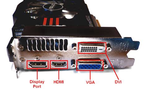 Необходимость подключения монитора с интерфейсом VGA к видеокарте с разъемом DVI