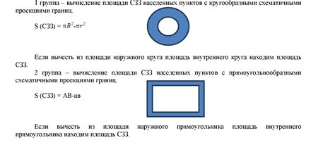 Определение необходимой площади