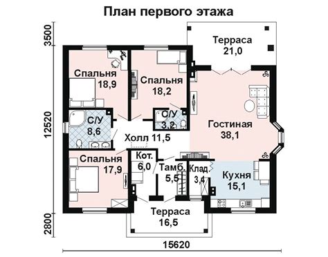 Определение оптимальных размеров дома и расположения комнат