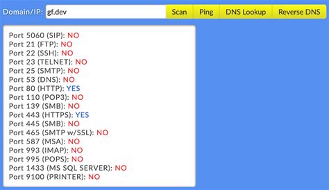 Определение открытых портов UDP на сервере с помощью различных инструментов