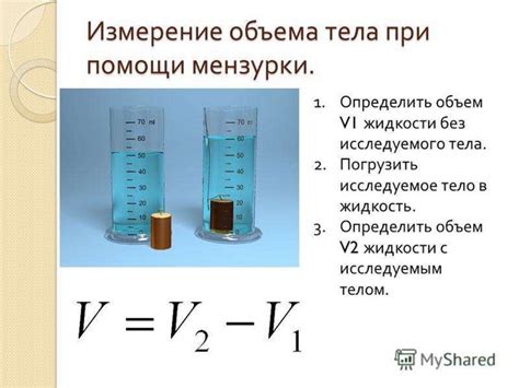 Определение требуемого объема реагента