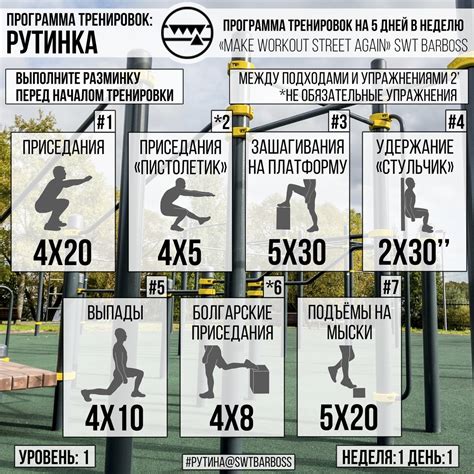 Оптимальная нагрузка и режим тренировки для новичков