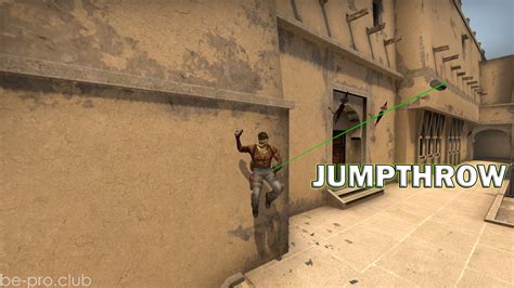 Оптимальные настройки для выполнения jumpthrow в CS:GO