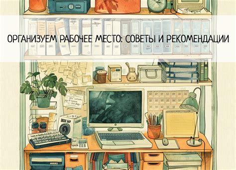 Организация рабочего пространства: полезные советы и рекомендации