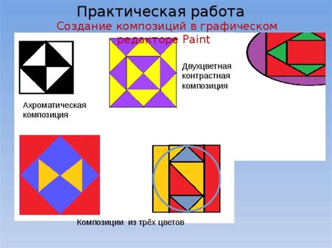 Основные принципы формирования композиции в графическом редакторе