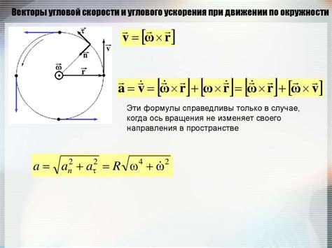 Основы угловой скорости