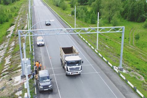 Особенности функционирования автоматизированных пунктов учета транспортных средств в районе Нагаево