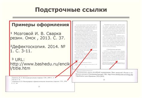 Оформление библиографической ссылки на источник в финальной части научно-исследовательского труда