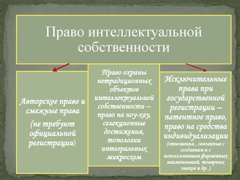 Охрана прав и интеллектуальной собственности в бизнесе: сущность и значимость