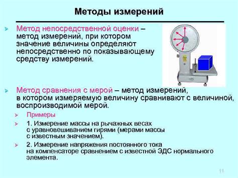 Оценка требуемой точности измерения