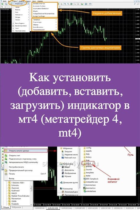 Перемещение загруженного индикатора в директорию с индикаторами для MT4 на macOS
